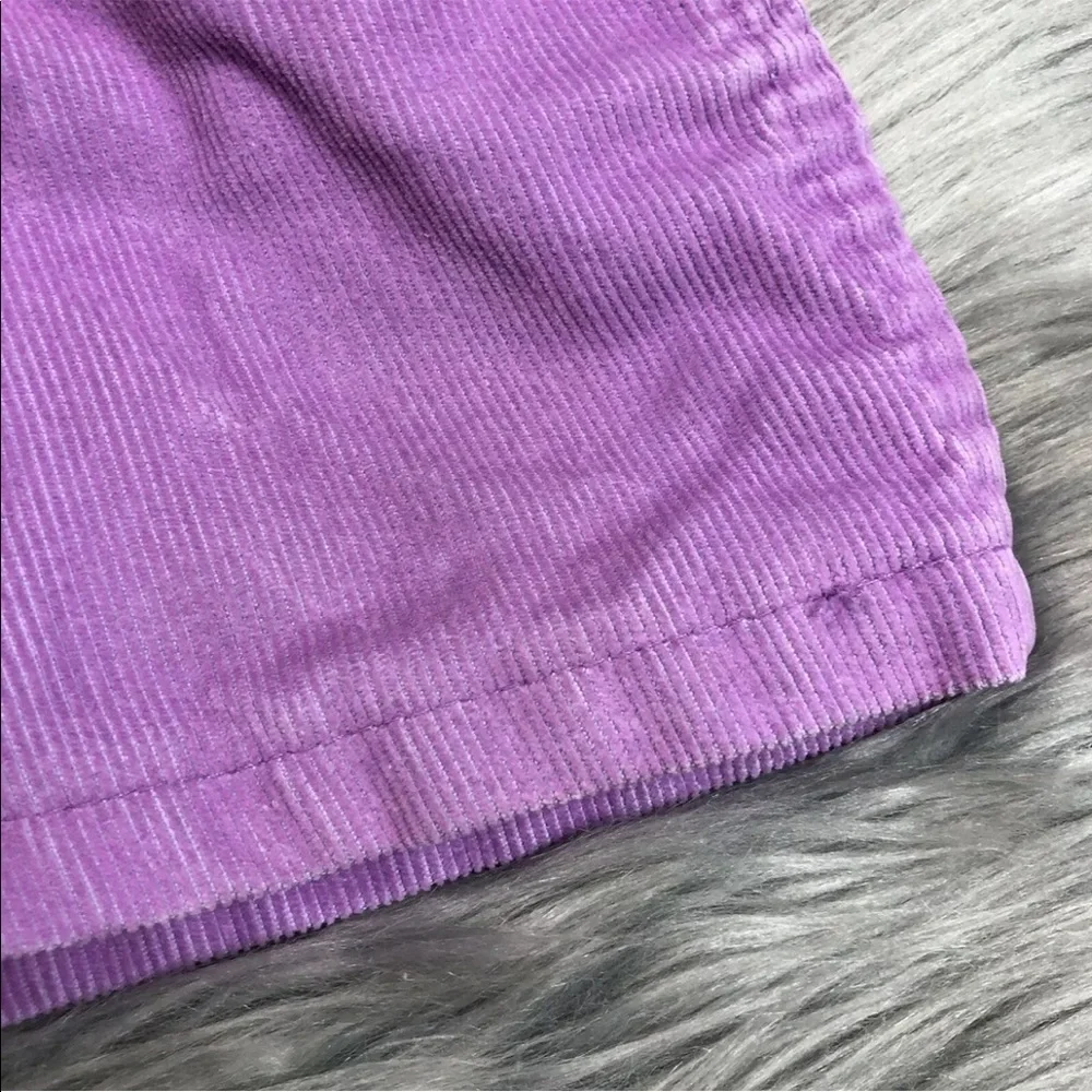 Vintage Oshkosh Bgosh Toddler Girls Purple Corduroy Jumper Dress